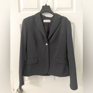 Calvin Klein Notch-Collar Blazer